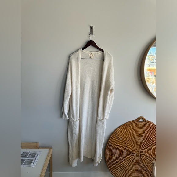 Jessica Simpson size 1X cream long knit cardigan.. - Picture 3 of 7